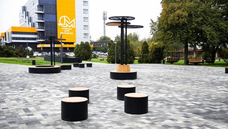 Сквер на проспекте Кулакова в Ставрополе участвует в конкурсе Минстроя РФ