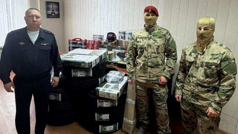 Сотрудники полиции Пятигорска направили гуманитарный конвой в зону СВО