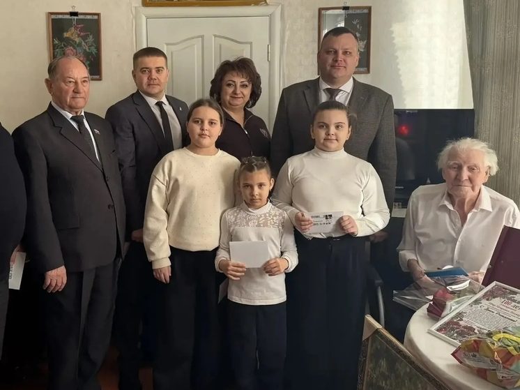 Ставропольский ветеран Пётр Петрович Поляков отметил 100-й День рождения