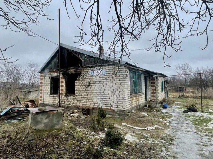 В Андроповском округе при пожаре в частном доме погиб мужчина