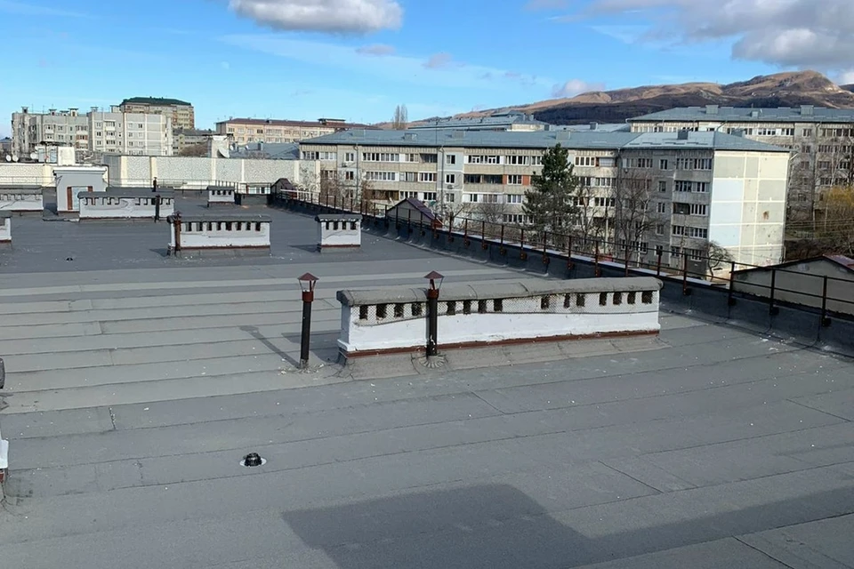 В двух МКД в Кисловодске провели капремонт плоских крыш0