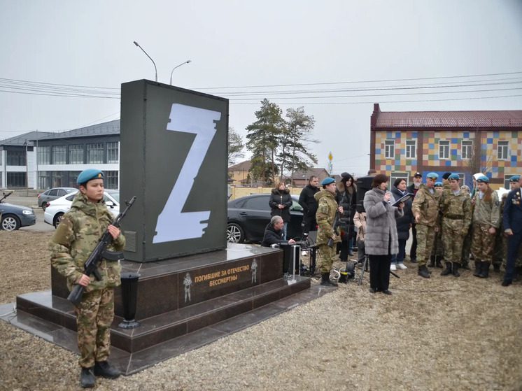 В Ессентуках официально открыли стелу «Za нами Победа»