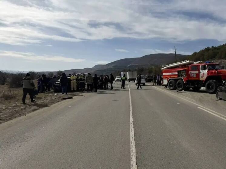 В Хабезском районе Карачаево-Черкесии в массовом ДТП погибли три женщины