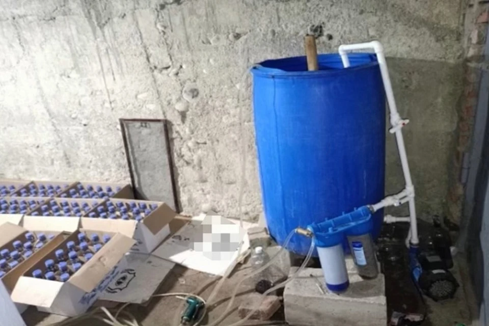 В Кабардино-Балкарии ликвидировали цех по производству суррогатного алкоголя0