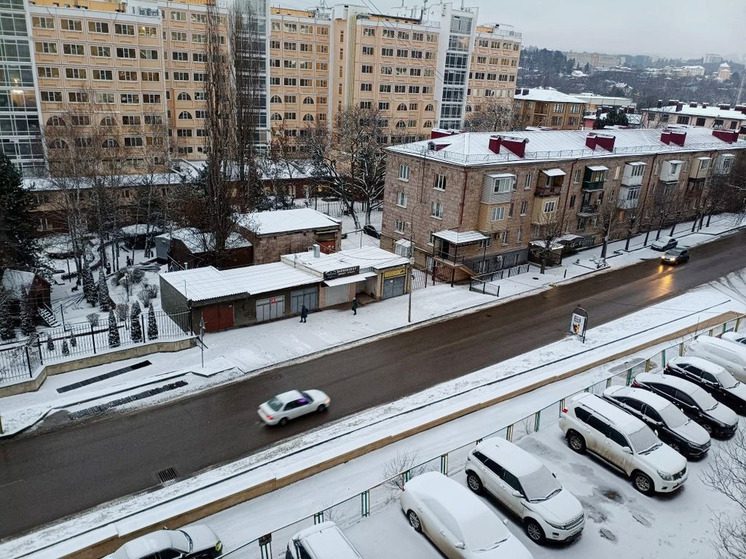 В Кисловодске отмечено отсутствие ДТП из-за гололеда