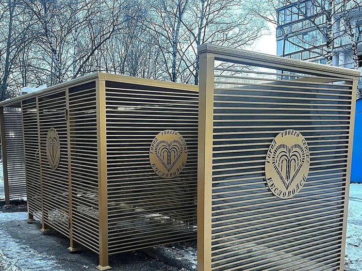 В Кисловодске установили контейнерные площадки, изготовленные в исправительной колонии