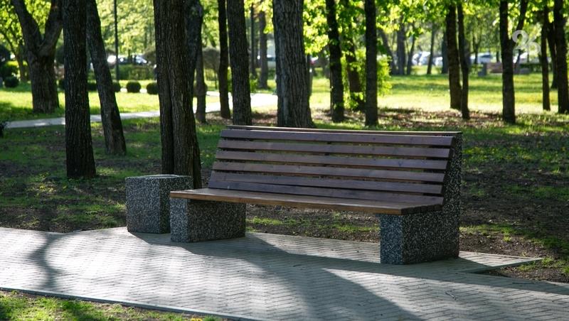 В Солнечнодольске благоустроили сквер по улице Энергетиков