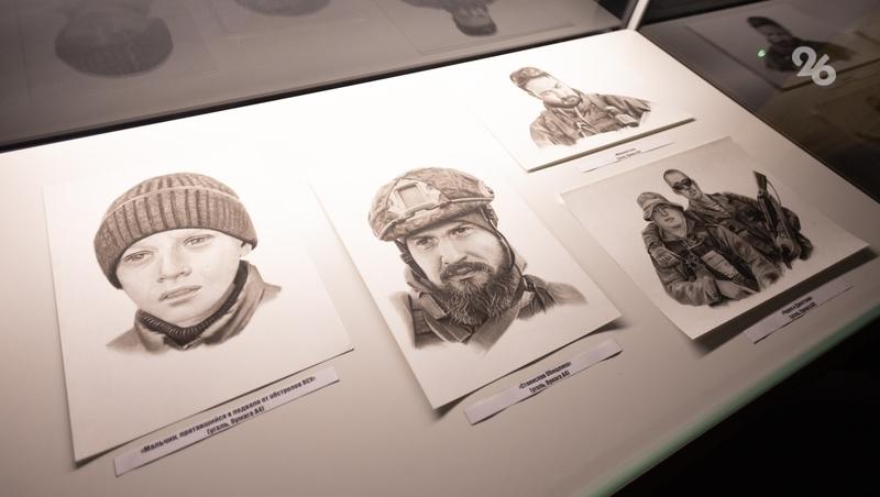 Выставка военного художника Валерия Букши открылась в Ставрополе