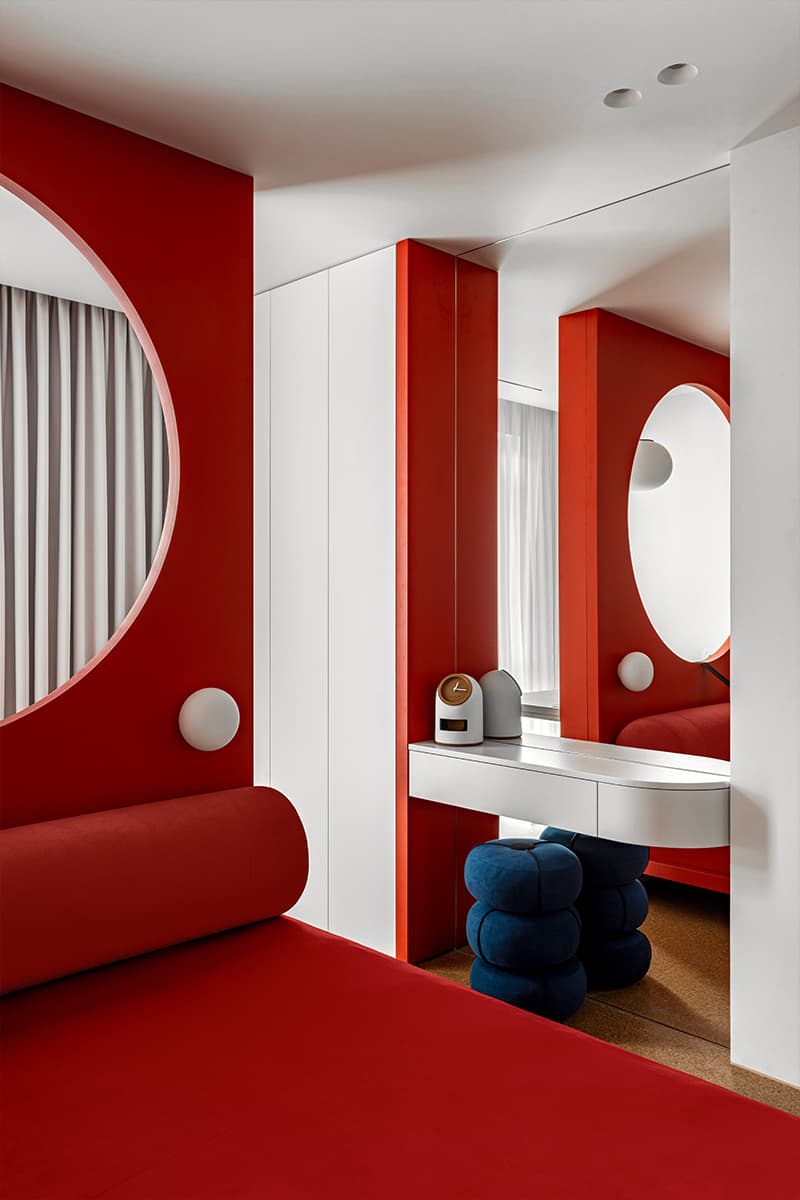 Интерьеры в технике колор-блокинг