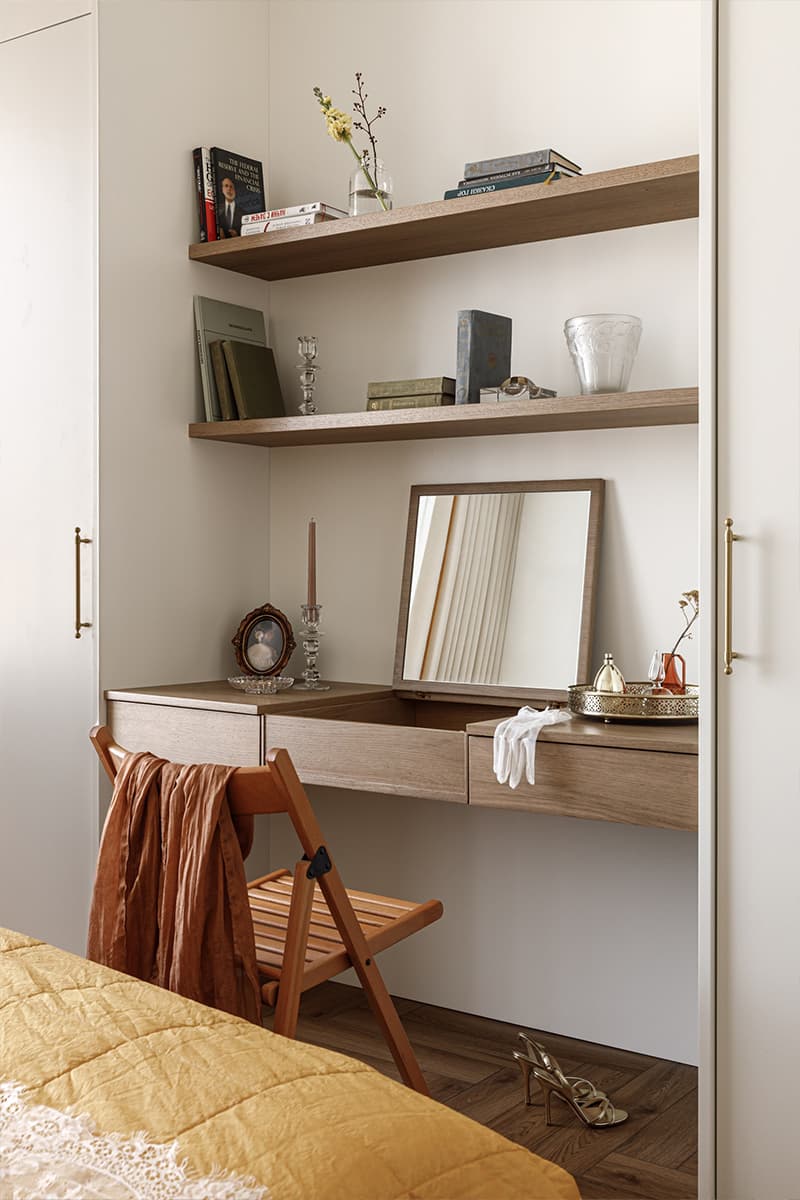 Воздушный интерьер квартиры для девушки — проект Ляззат Бисембиной