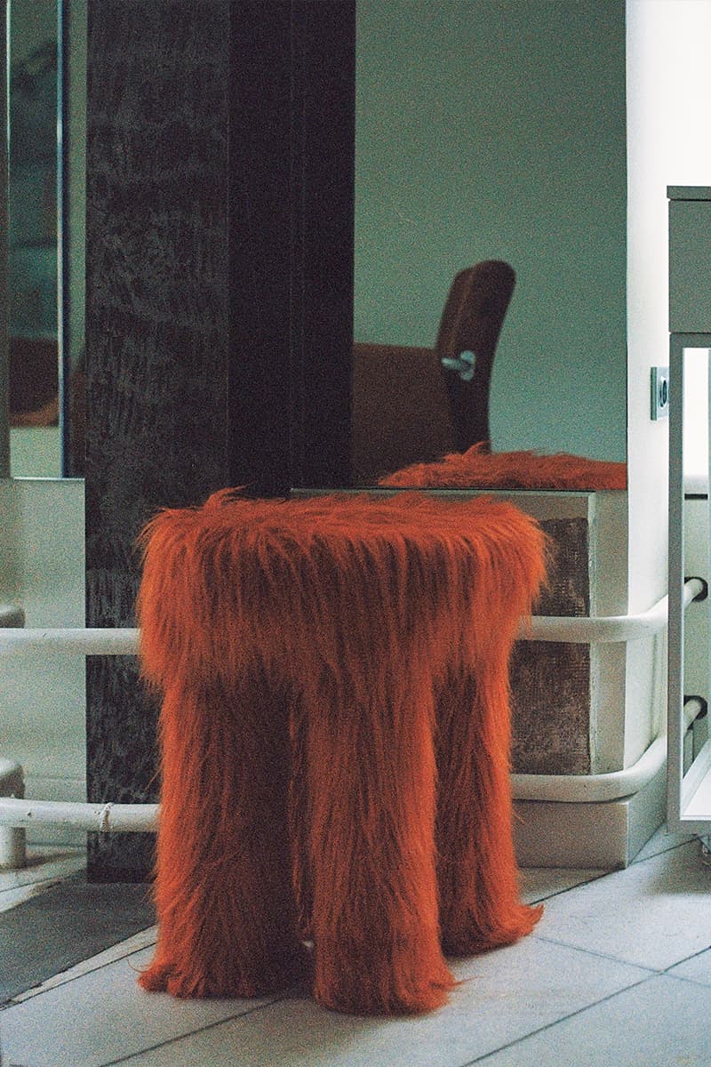 Винтаж и необработанные фактуры в интерьере салона красоты — проект Lebedeva project