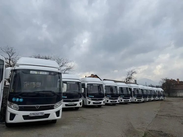 Для Пятигорска приобрели двадцать новых автобусов