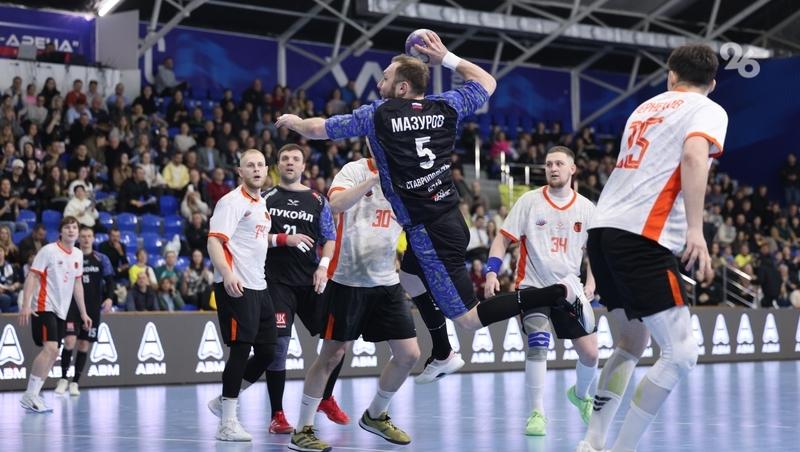 Гандболисты &laquo;Виктора&raquo; в Ставрополе одолели московских &laquo;академиков&raquo;