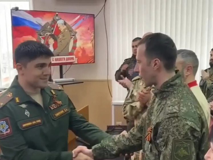 Героя СВО из Невинномысска наградили медалью Суворова