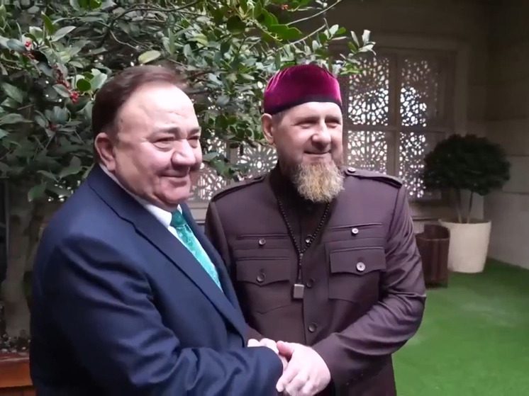 Глава Ингушетии приехал в Чечню и поздравил Рамзана Кадырова с праздником Мархаш