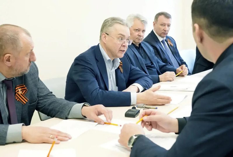 Губернатор Ставрополья проверил ход строительства нового корпуса детской краевой больницы  Ставрополь (Кавказ)1