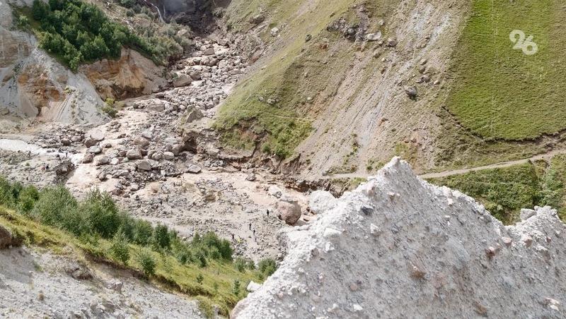 Камнепад изолировал 52 села в Чародинском районе Дагестана