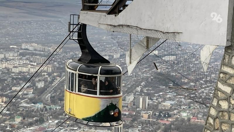 Канатную дорогу вновь запустили в Кисловодске после непогоды