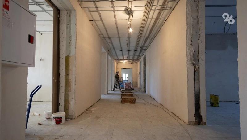 Коммуникации, полы и стены обновили в школе в посёлке Ипатовского округа