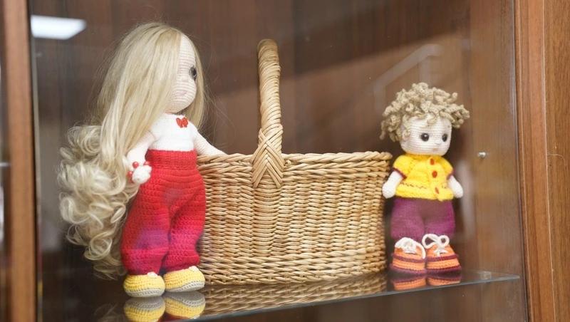 Кукольница из Арзгира к 8 марта представила новую выставку работ