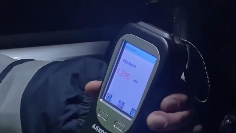 Пьяного водителя остановили автоинспекторы в Благодарном