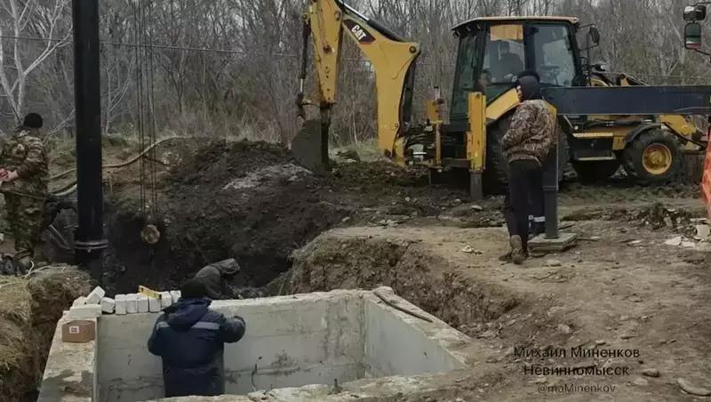 Реконструкция канализационного коллектора завершена в Невинномысске