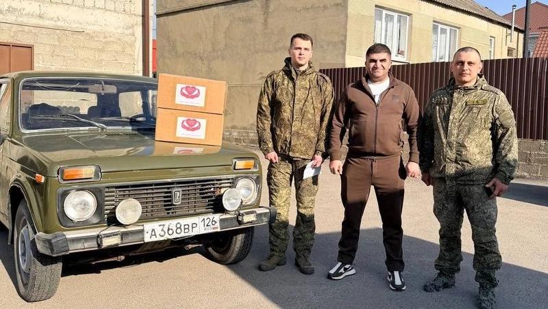 Ставропольские волонтёры доставили &laquo;Ниву&raquo; и медикаменты в зону СВО