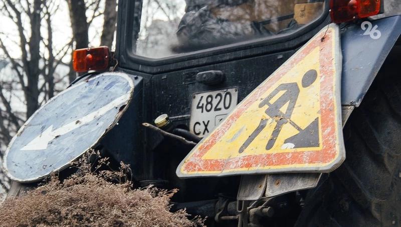 В Пятигорске приступили к уборке дорог и улиц после зимы