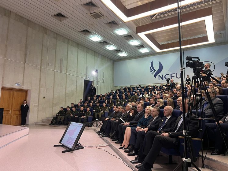 В СКФУ прошла открытая лекция президента НИЦ «Курчатовский институт» Михаила Ковальчука