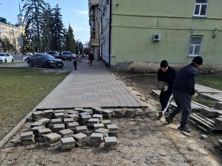 В Ставрополе ремонтируют участок улицы Черняховского