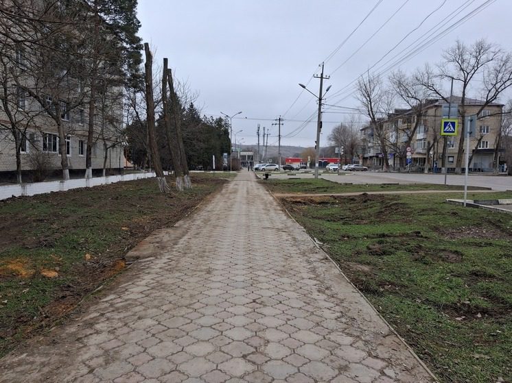 В Зеленокумске проведут реконструкцию пешеходной зоны