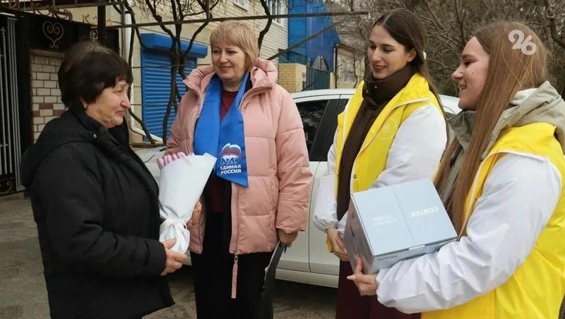 Встречи с жёнами и матерями бойцов СВО провели в округах Ставрополья