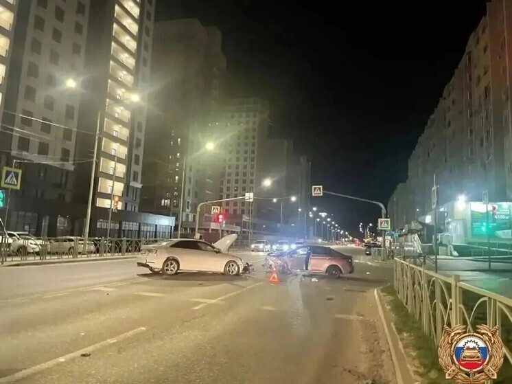 «Ауди», «Лада» и «Хендай» столкнулись на юге Ставрополя