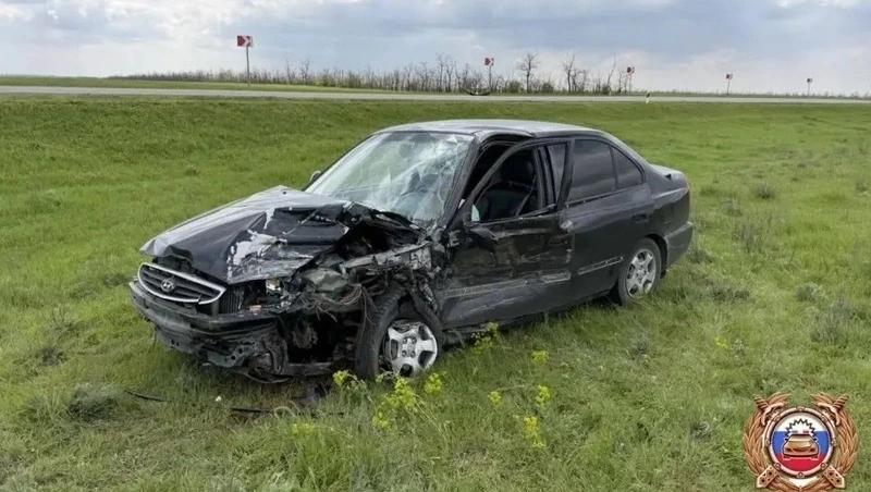 Двое взрослых и один ребёнок пострадали в аварии в Курском округе