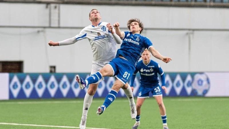 Футболисты ставропольского «Динамо» сыграли вничью с московскими «тёзками»