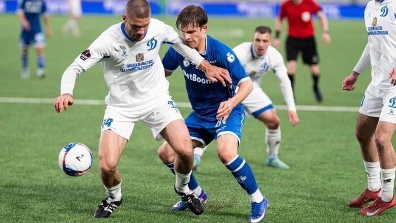 Футболисты ставропольского «Динамо» сыграли вничью с московскими «тёзками»