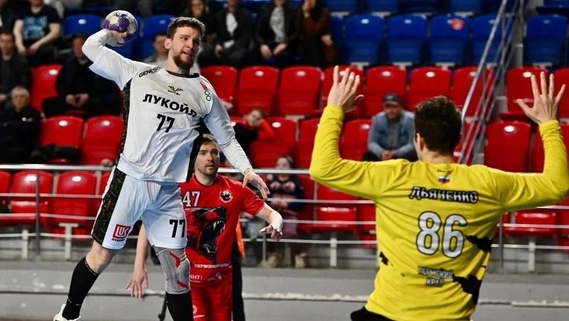 Гандболисты ставропольского &laquo;Виктора&raquo; в гостях проиграли &laquo;Пермскими медведями&raquo;