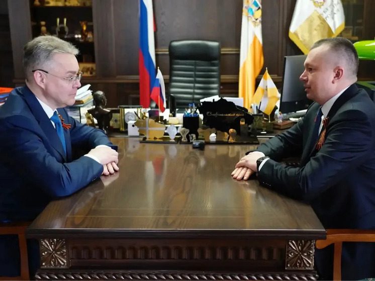 Губернатор Ставрополья встретился с Героем России Артуром Орловым — главой «Движения первых»