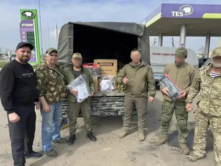  Из Новоалександровского округа на передовую отправили почти две тонны груза и дроны «Весна»