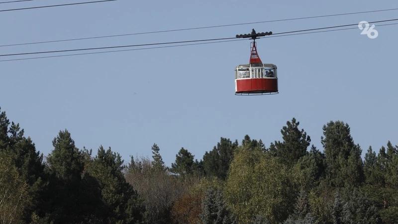 Канатка в нацпарке «Кисловодский» остановилась на две недели