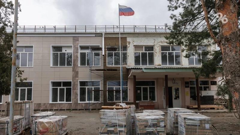 Капитальный ремонт школы №5 в селе Журавском завершат к началу учебного года