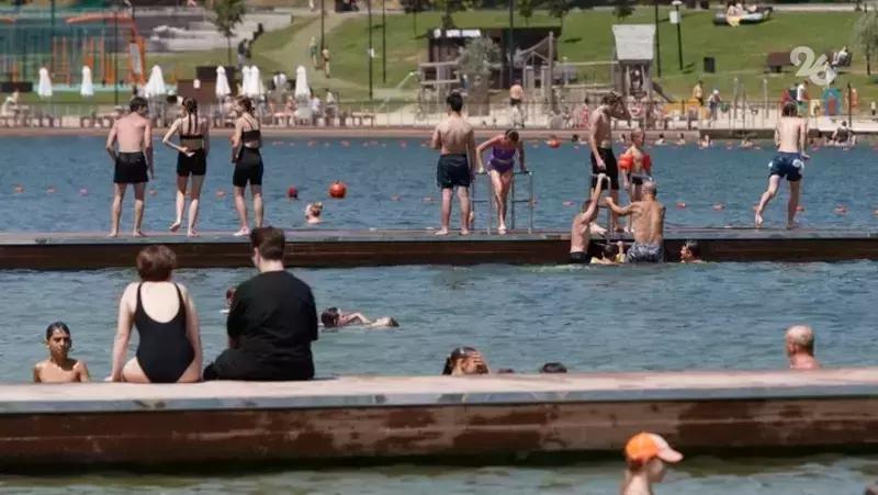 Комсомольский пруд в Ставрополе готовят к пляжному сезону