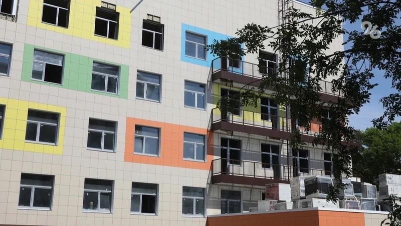 Корпус детской больницы в Ставрополе достроят в 2026 году