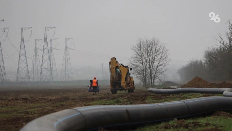 Новый водопровод в Ставрополе обеспечит стабильной водой 300 тыс. жителей