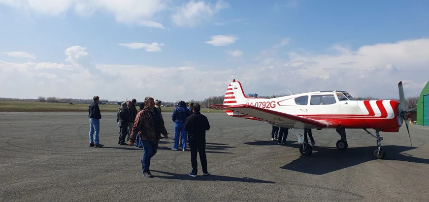 Олег Скрипочка и Сергей Рыжиков встретились с гостями аэропорта Курумоч на старте «Недели космоса»  Ставрополь (Кавказ)3