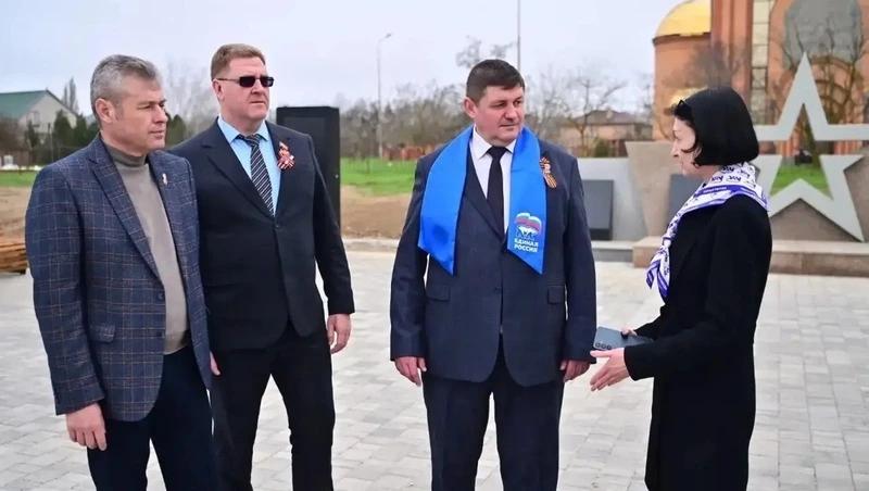 Партдесант проинспектировал благоустройство парка &laquo;Патриот&raquo; в Будённовске