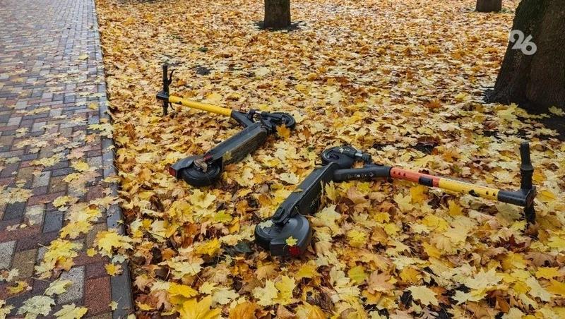 Прокуратура: стихийные парковки электросамокатов в Ставрополе мешают гражданам