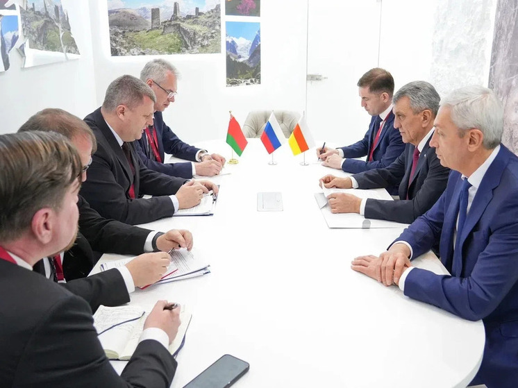 Северная Осетия и Беларусь договорились расширять сотрудничество в промышленности и туризме на КИФ-2026