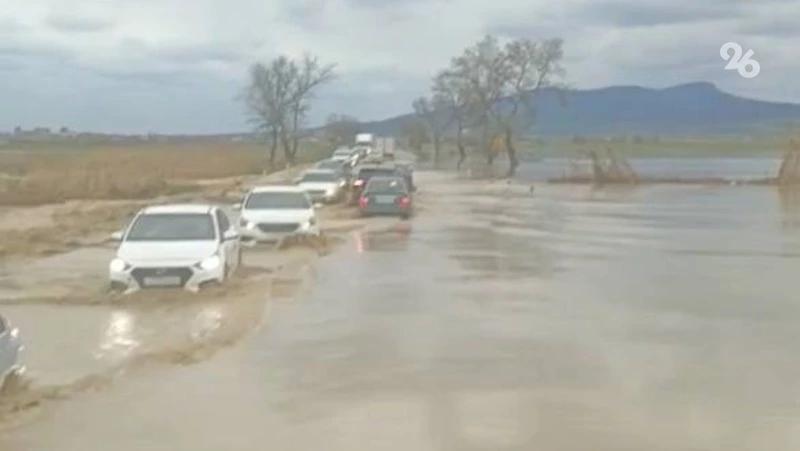 Ставрополец поделился видео наводнения в Дагестане