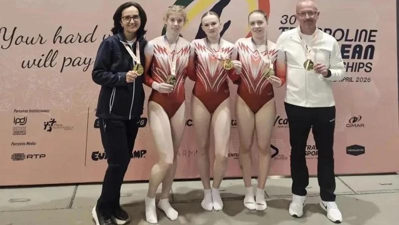 Ставропольские прыгуны на батуте привезли семь золотых медалей из Португалии